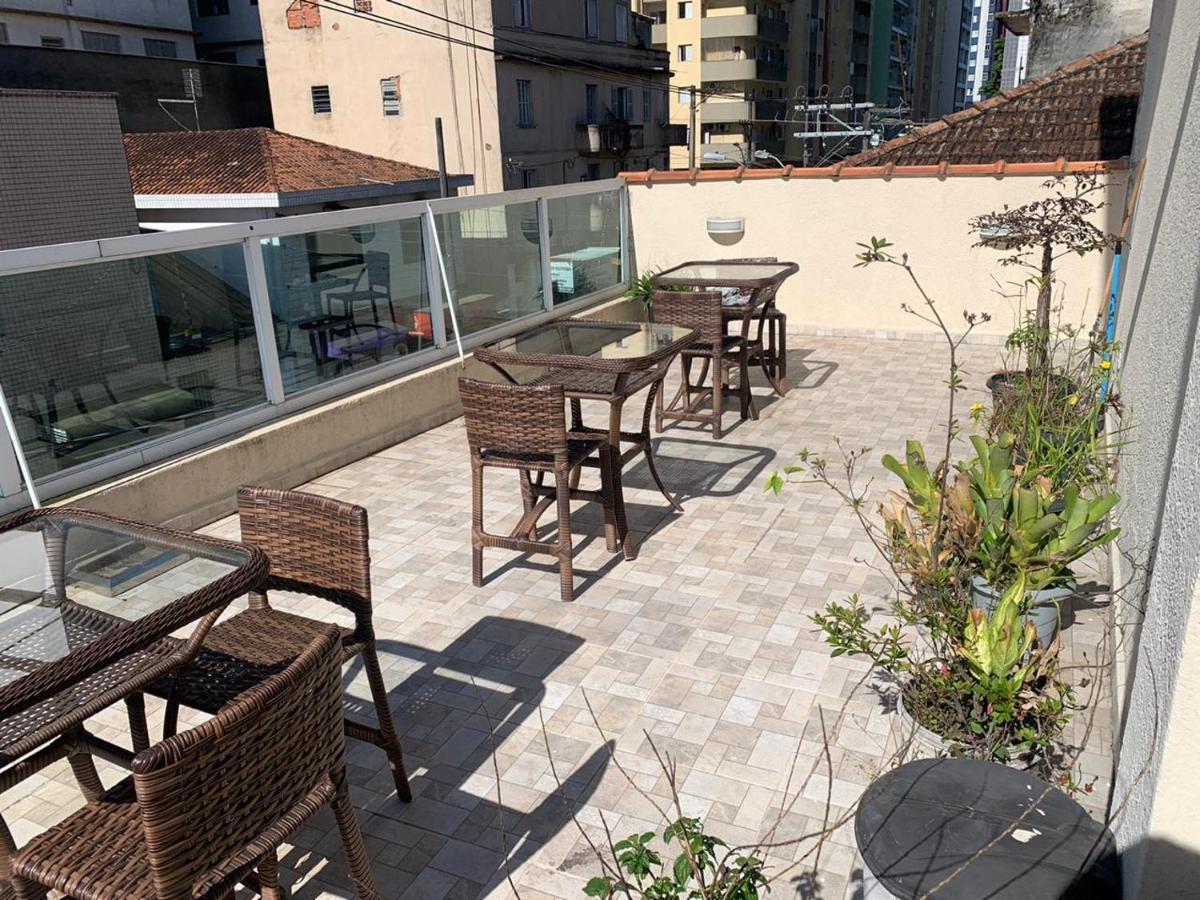Hotel E Pousada Areia Da Praia São Vicente 外观 照片