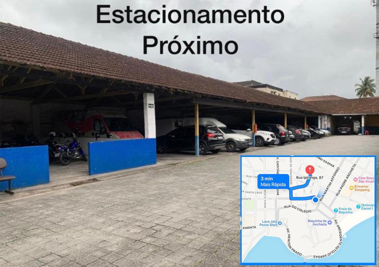 Hotel E Pousada Areia Da Praia São Vicente 外观 照片