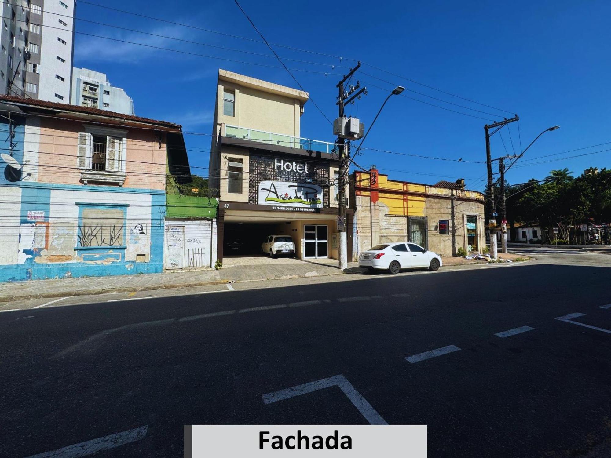 Hotel E Pousada Areia Da Praia São Vicente 外观 照片